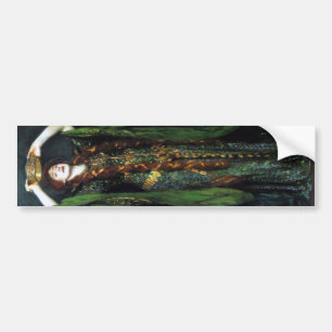 Autocollant De Voiture Ellen Terry vintage comme Madame Macbeth