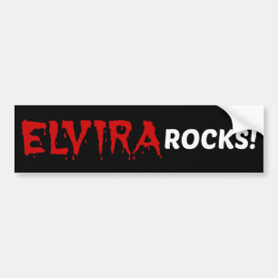 Autocollant De Voiture Elvira Rocks