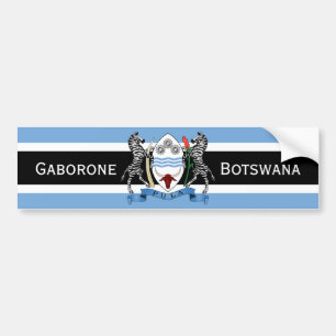 Autocollant De Voiture emblème du Botswana