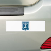 Autocollant De Voiture Emblème national de l'Israël (En voiture)