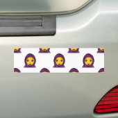 Autocollant De Voiture emoji hajib (En voiture)