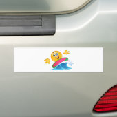 Autocollant De Voiture émoticône surf (En voiture)