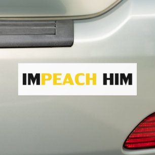 Autocollant De Voiture Empêchez-Le Maintenant, #impeachhim, pare-chocs no