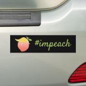 Autocollant De Voiture Empêchez Trump Peach (En voiture)