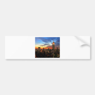 Autocollant De Voiture Empire State Building New York