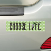 Autocollant De Voiture Empreinte Chose Life Baby avec Bow (En voiture)