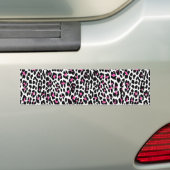 Autocollant De Voiture empreinte de léopard rose (En voiture)