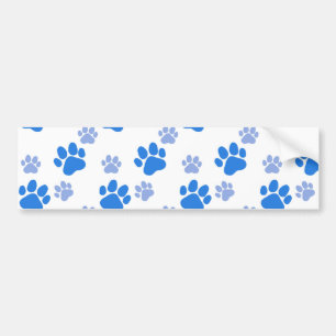 Autocollant De Voiture Empreinte de Patte de Chien Simple Amoureux des An