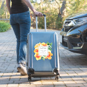 Autocollant de voiture en vinyle Carte de visite O (Valise Insitu)