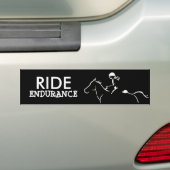 Autocollant De Voiture Endurance Horse Bumper Sticker (En voiture)