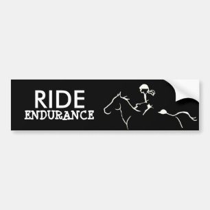 Autocollant De Voiture Endurance Horse Bumper Sticker