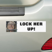 Autocollant De Voiture ENFERMEZ-LA ! Adhésif pour pare-chocs (En voiture)