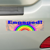 Autocollant De Voiture Engagé ! (En voiture)