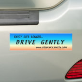 AUTOCOLLANT DE VOITURE ENJOY-LL+D-GENTLY (En voiture)