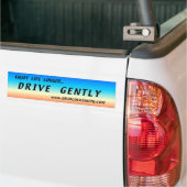 AUTOCOLLANT DE VOITURE ENJOY-LL+D-GENTLY (Sur camion)