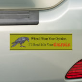 Autocollant De Voiture entrailles de bumpersticker (En voiture)