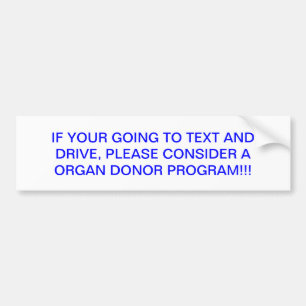 Autocollant De Voiture entraînement distrait