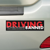 Autocollant De Voiture Entraînement interdit ? (En voiture)