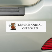 Autocollant De Voiture Entretenez l'animal (En voiture)