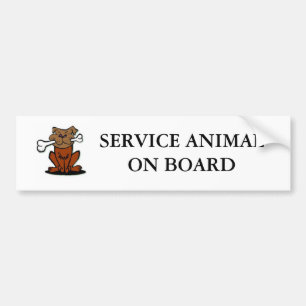Autocollant De Voiture Entretenez l'animal
