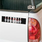 Autocollant De Voiture Épingle de Bowling (Sur camion)