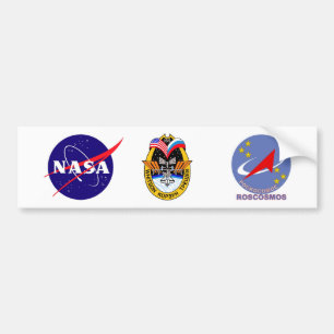 Autocollant De Voiture Équipages d'expédition à l'ISS : Expédition 5