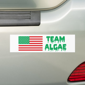 Autocollant De Voiture Équipe Algue Bassin de réflexion Drôle Anti-Trump