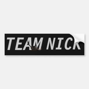 Autocollant De Voiture Équipe cycliste Nick