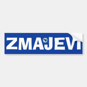 Autocollant De Voiture Équipe de Bosnie de football "Zmajevi"