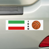 Autocollant De Voiture Équipe d'Iran de basket-ball (En voiture)