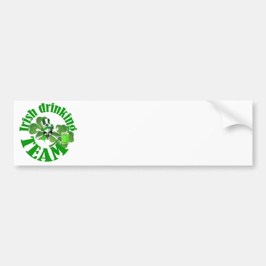 Autocollant De Voiture Équipe d'Irlande (Devant)