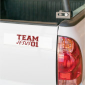 Autocollant De Voiture Équipe Jésus (Sur camion)