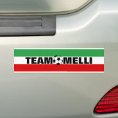 Autocollant De Voiture Équipe Melli .. (En voiture)