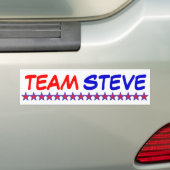 Autocollant De Voiture Équipe Steve (En voiture)