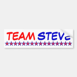 Autocollant De Voiture Équipe Steve