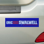 Autocollant De Voiture Eric Swalwell, Président (En voiture)