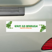Autocollant De Voiture Erin Go Braugh Irlande Pour toujours (En voiture)
