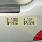 Autocollant De Voiture Escalade rock (En voiture)