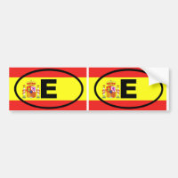 Espagne -E - ovale européen
