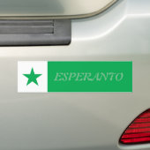 Autocollant De Voiture Espéranto (En voiture)
