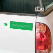 Autocollant De Voiture Espéranto (Sur camion)