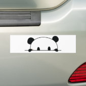Autocollant De Voiture Espion mignon de panda (En voiture)