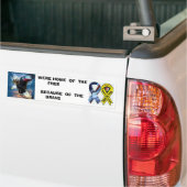 AUTOCOLLANT DE VOITURE ÉTAIENT LA MAISON DU TH… (Sur camion)