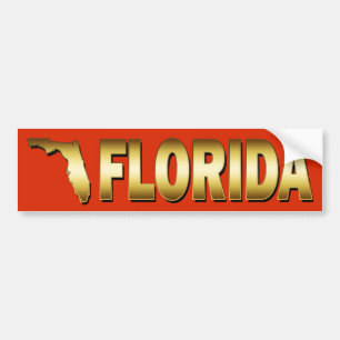 AUTOCOLLANT DE VOITURE ÉTAT DE FLORIDE