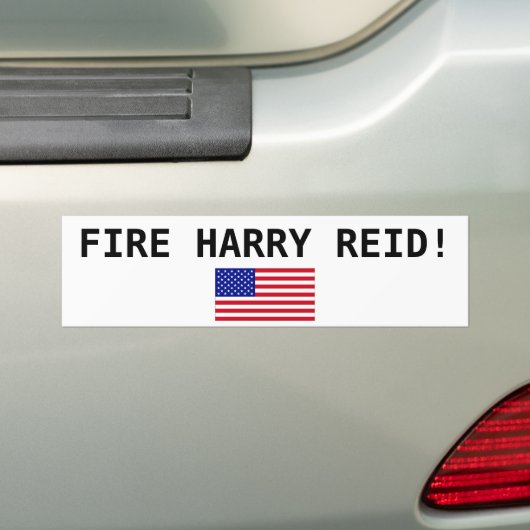 Autocollant De Voiture Etats-Unis-Drapeau-Grand, le FEU HARRY REID ! (En voiture)