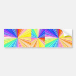 Autocollant De Voiture Étincelle de ColorWheel - appréciez la joie de