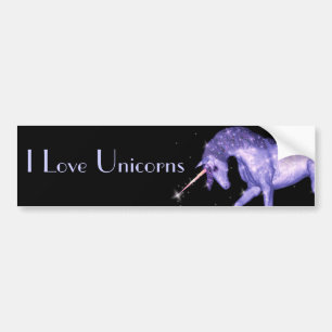 Autocollant De Voiture Étincelles de licorne
