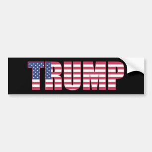 AUTOCOLLANT DE VOITURE ÉTIQUETTE À BOUTEILLE DE TRUMP