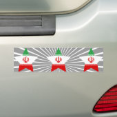 Autocollant De Voiture Étoile de l'Iran (En voiture)