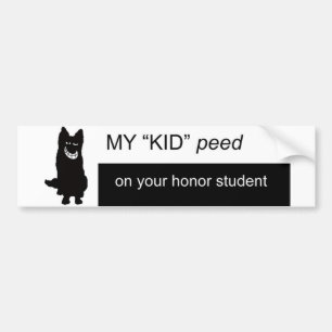 Autocollant De Voiture étudiant d'honneur